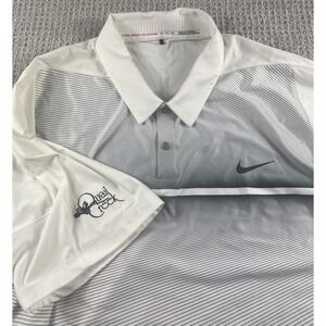 Nike Tiger Woods Velocity Max Hypercool Golf Polo Shirt Quail Creek Men's XXL